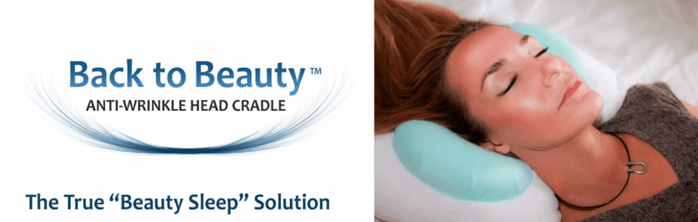 Back To Beauty Anti Wrinkle Head Cradle Beauty Sleep Pillow